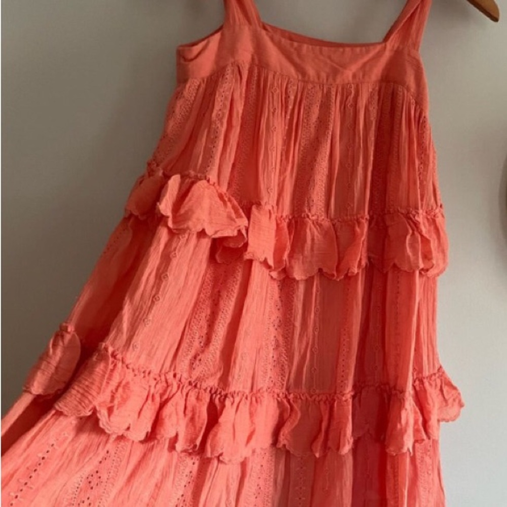 Sezane Embroidered Ruffles Dress - Picture 7 of 16